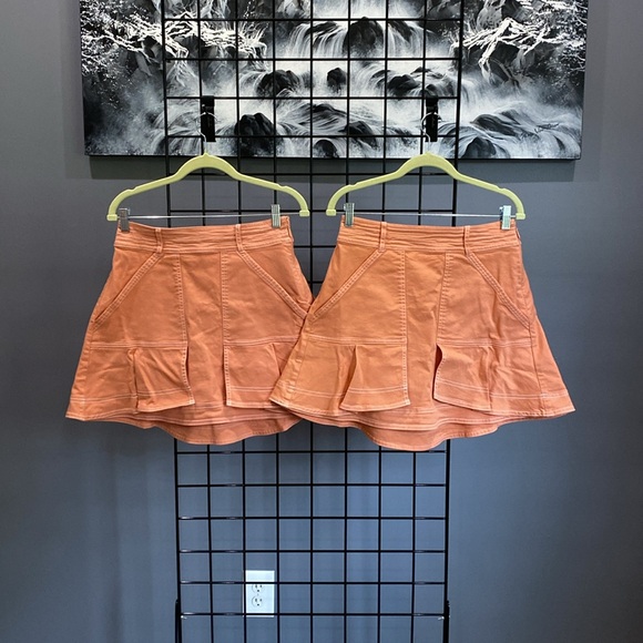 Anthropologie Pilcro Kick Flare Mini Skirt - Picture 5 of 8